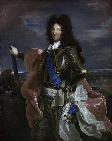 Hyacinthe Rigaud Portrait of Louis XIV